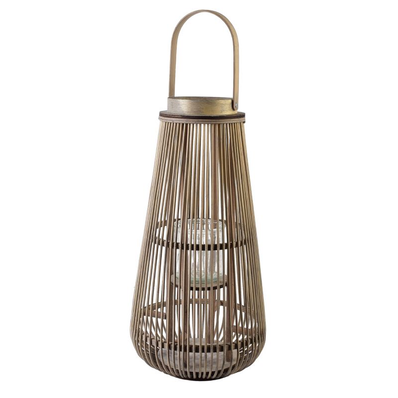 Lampion wiklina MONDEX LUCIE GREY 25x50 cm szary 1 szt.