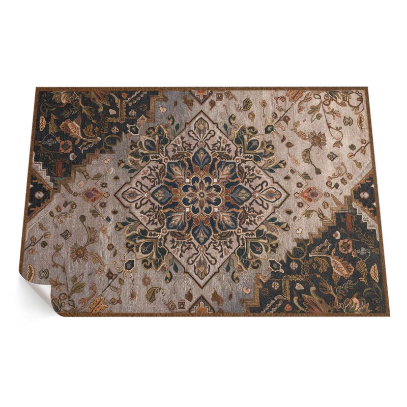 Dywan Winylowy Z Nadrukiem ArtPrintCave 150x225 cm Ornament dywanowy w stylu tureckim 1 szt.