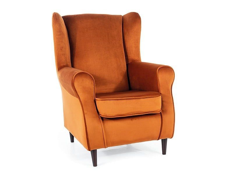 Fotel Signal BARON VELVET cynamonowy 1 szt