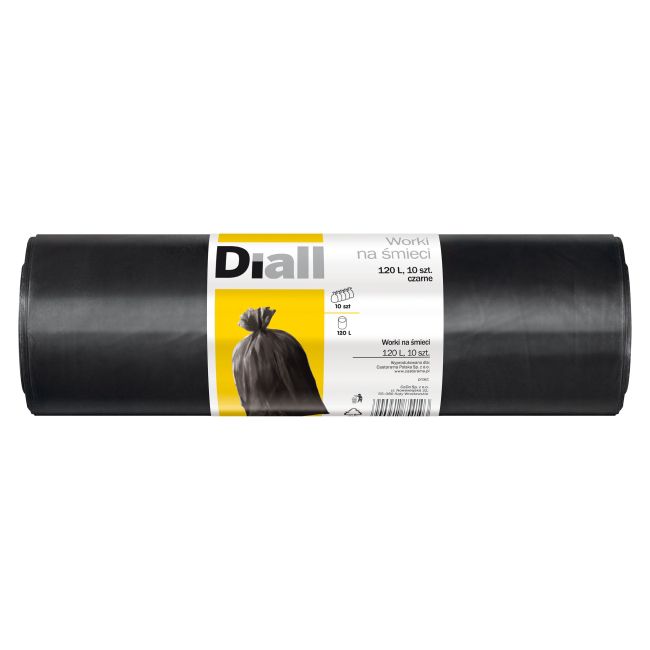 Worki na śmieci Diall 120 l 10 szt.