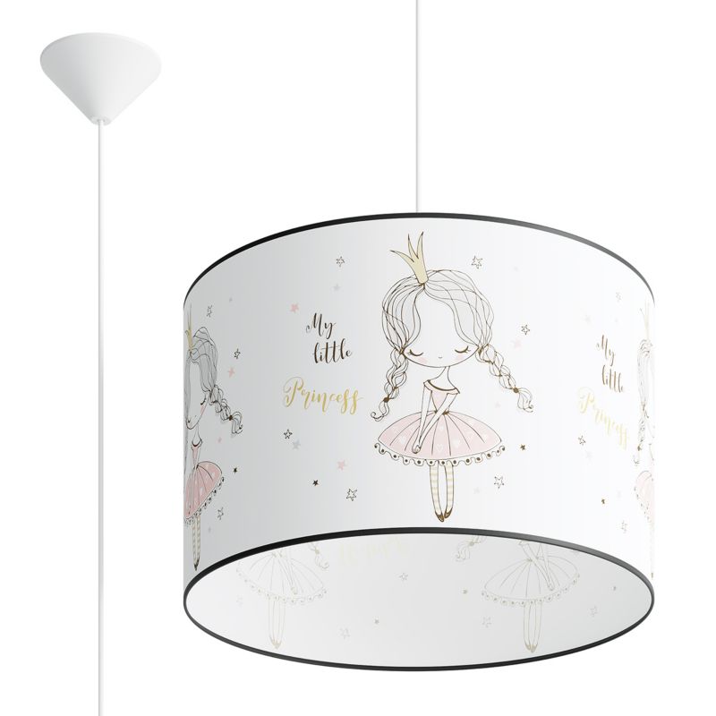 Lampa sufitowa Pure Lume KORONA wielokolorowa 1xE27x15W IP20 wym:95x40x40cm - 1 szt.