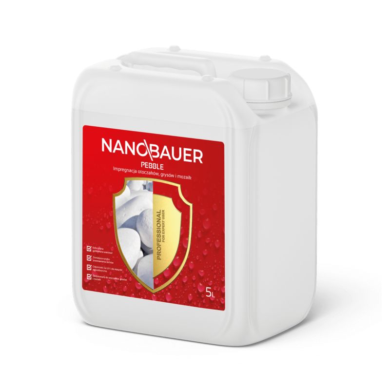 Impregnat Nanobauer 5L ochrona do kamienia grysów otoczaków mozaik 1 szt.