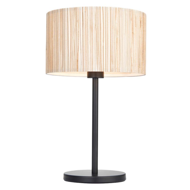 Lampa stołowa Endon LONGSHORE beżowa 1xE27x20W IP20 wym:41x25x25cm - 1 szt.