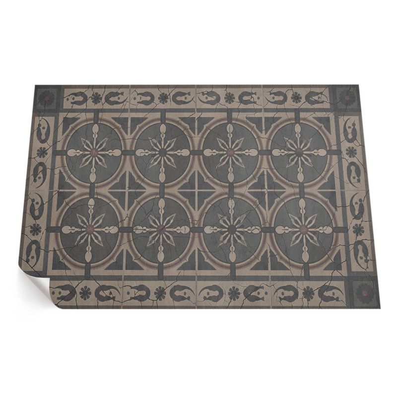 Balkonowy Dywan Winylowy UV ArtPrintCave 100x150 cm Rustykalne geometryczne ornament 1 szt.