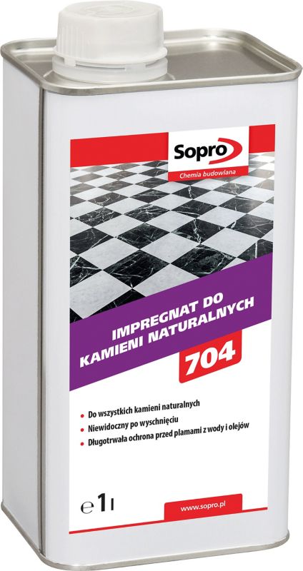 Impregnat do kamienia naturalnego Sopro NFS 704 1 l