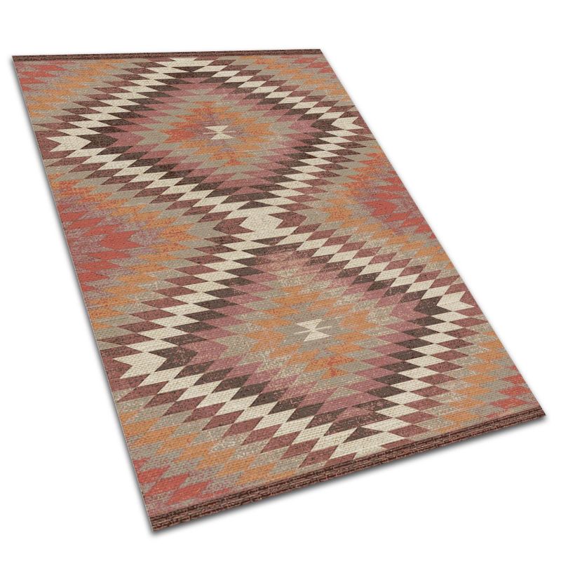 Dywan Zewnętrzny Na Patio Tulup 140x210 cm Odporny Na Warunki Atmosferyczne Wskoczni wzór 1 szt.