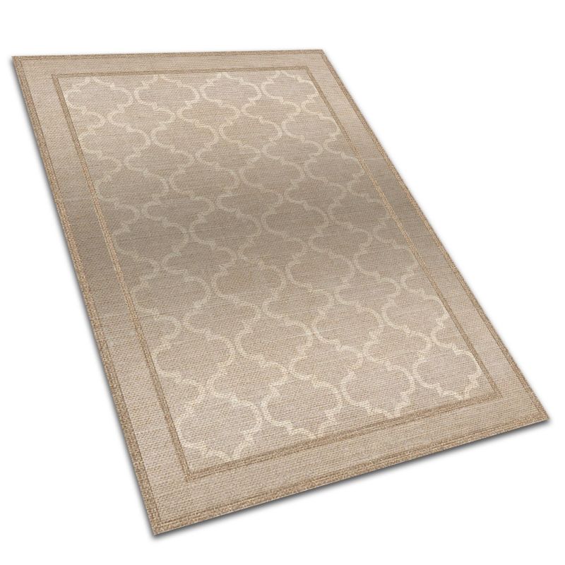 Dywan Zewnętrzny Na Patio Tulup 150x225 cm Odporny Na Warunki Atmosferyczne Koniczyna marokańska 1 szt.