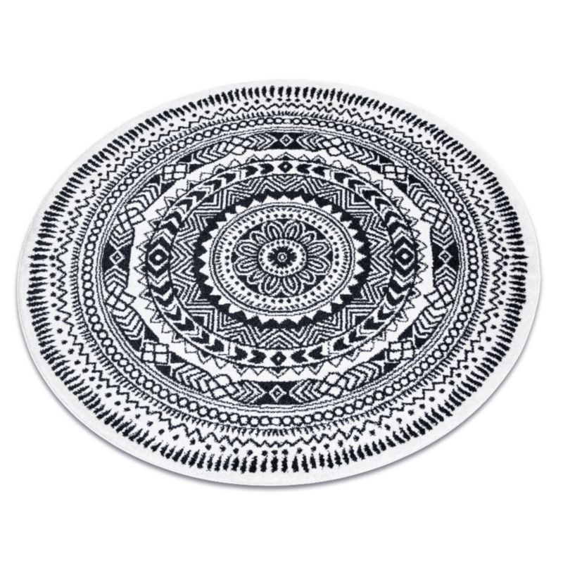 Dywan dla dzieci Fun RugsX koło 120 cm krem O349 1 szt.