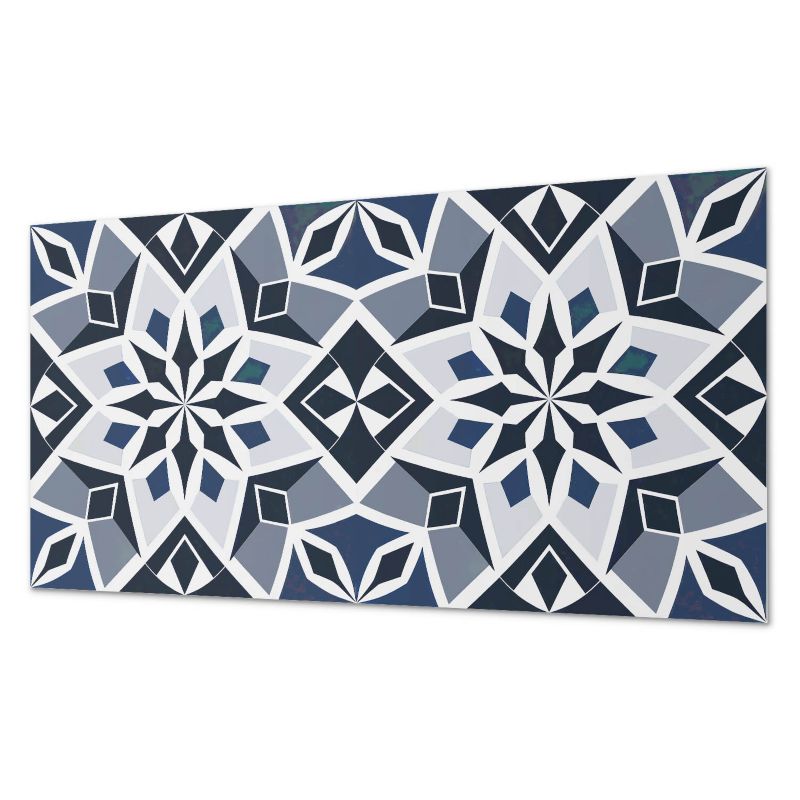 Panel Winylowy Ścienny ArtPrintCave 120x60 cm Geometryczny wzór kwiatowy 1 szt.