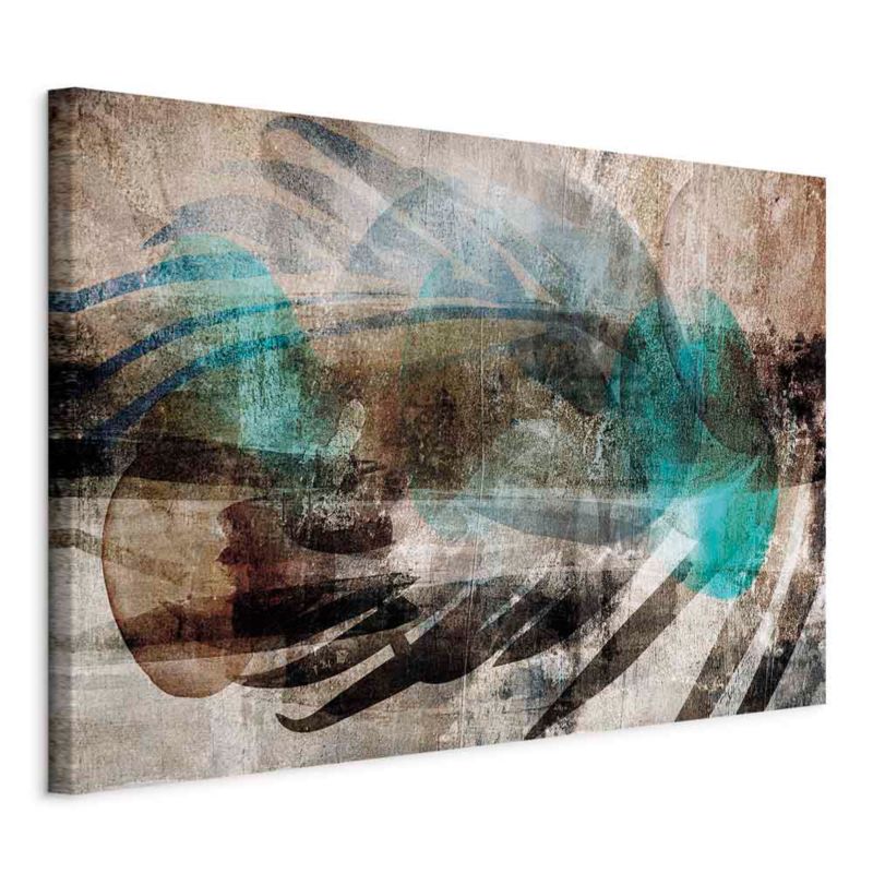 Obraz Artgeist Abstrakcyjny pióropusz 30 x 20 cm płótno włoskie 1 szt