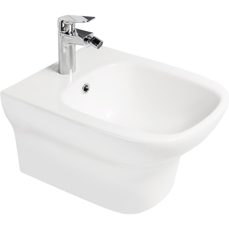 Bidet wiszący Oltens Gulfoss biały montaż 180mm 1 szt.