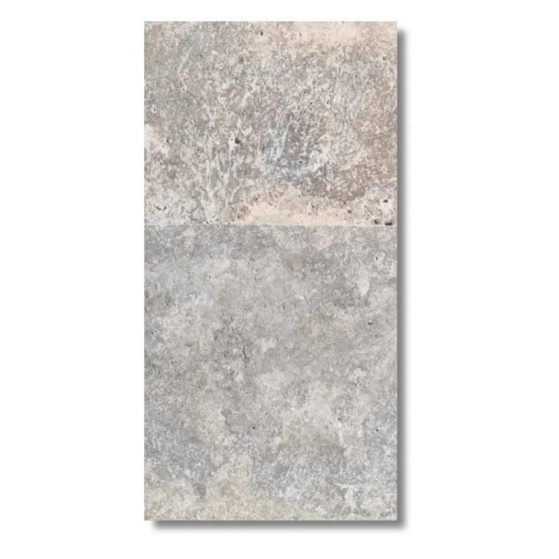 Trawertyn Warm Grey Tiles Bębnowany 40,6x61x1,2 cm 1 m2