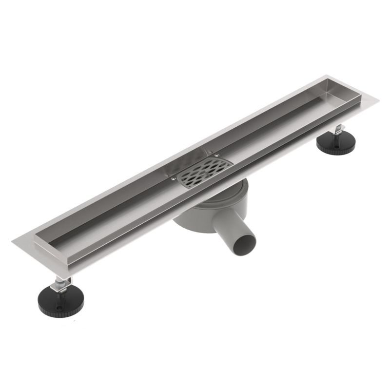 Korpus odpływu liniowego SEVANTE obrotowy 100 cm inox FLAT 1 szt.