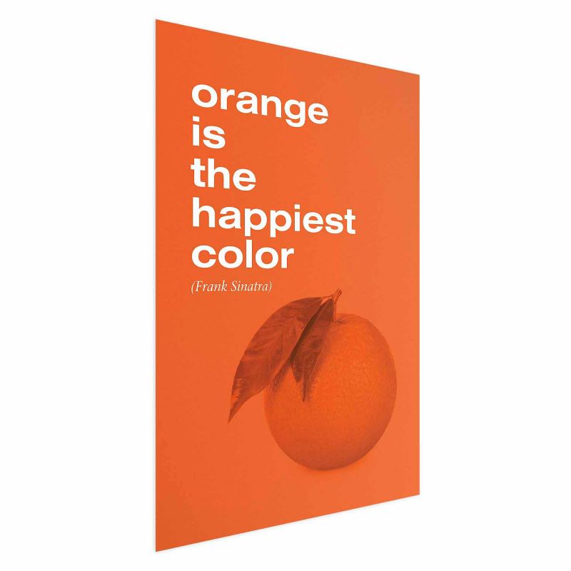 Plakat Artgeist The Happiest Colour 21x30 cm bez ramy 1 szt