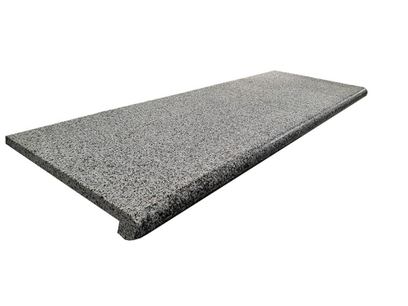 Schodek Granitowy Tiles G654 New Dark grey 120x35x2 stopnica Bullnose 1 szt.