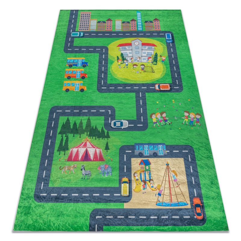 Dywan dla dzieci Bambino RugsX 200x290 cm zieleń DE142 1 szt.