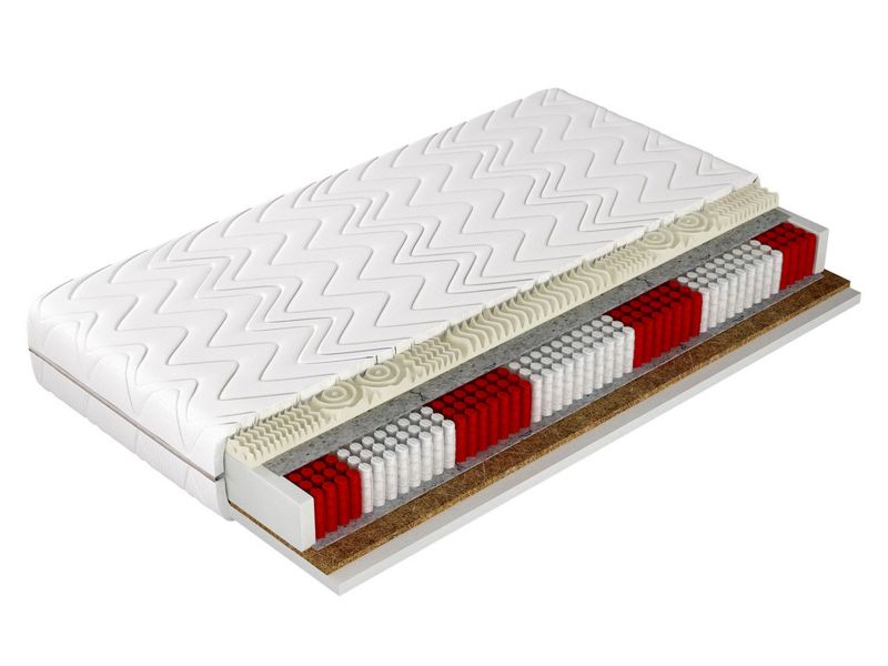 Dwustronny materac sprężynowy MIRJAN 24 Grand Visco 20 cm 90x200 1 szt.