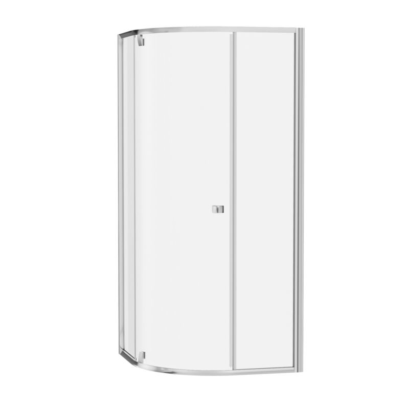 Półokrągła kabina prysznicowa Ravak Pivot PSKK3 100x100 szkło transparent chrom 1 szt