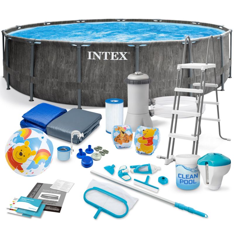 Basen ogrodowy stelażowy Intex 457x122 zestaw 21w1 26742 1szt.