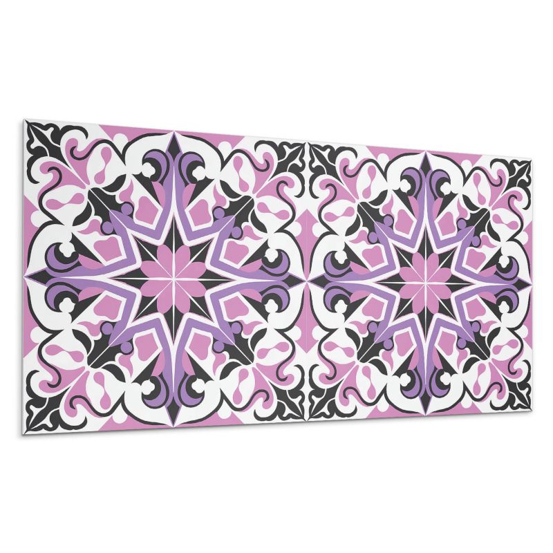 Panel samoprzylepny Wallfluent 120x60 cm Gwiazdowe kwiaty w nowoczesnym stylu 1 szt.
