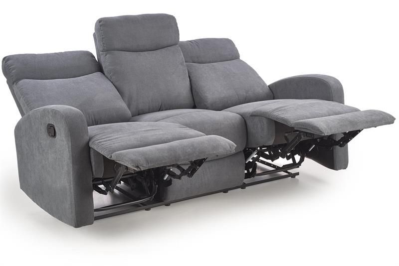 Sofa OSLO 3S ciemno szara HALMAR 1 szt.