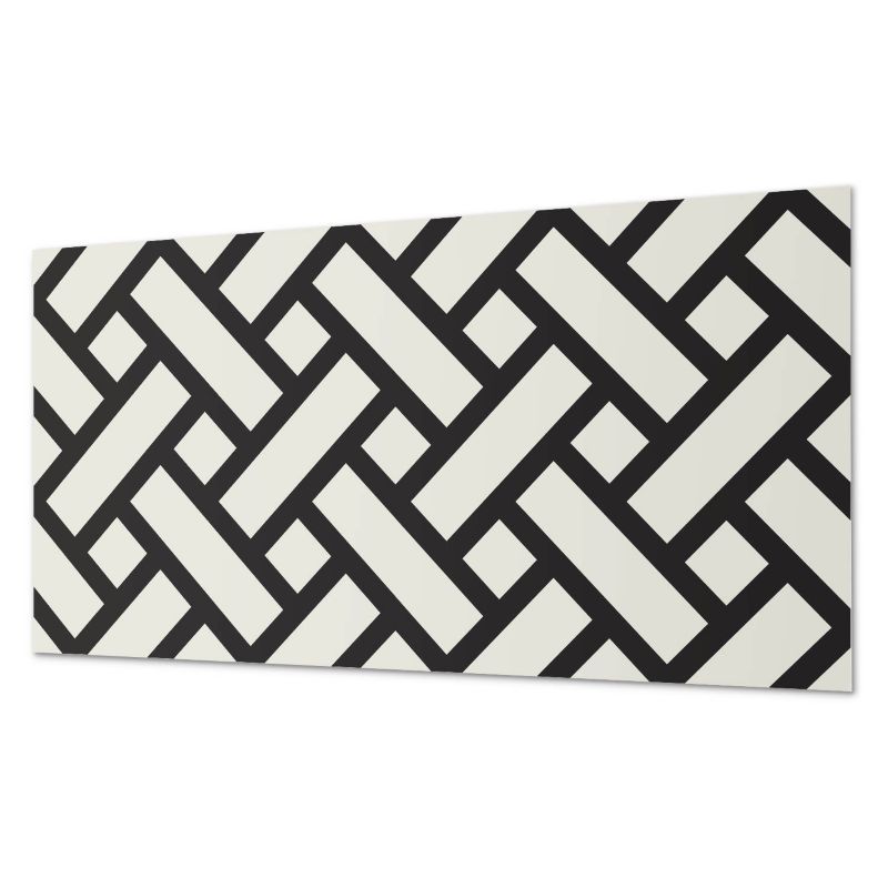 Winylowe Kafelki Samoprzylepne ArtPrintCave 40x20 cm Spleciony wzór geometryczny 10 szt.
