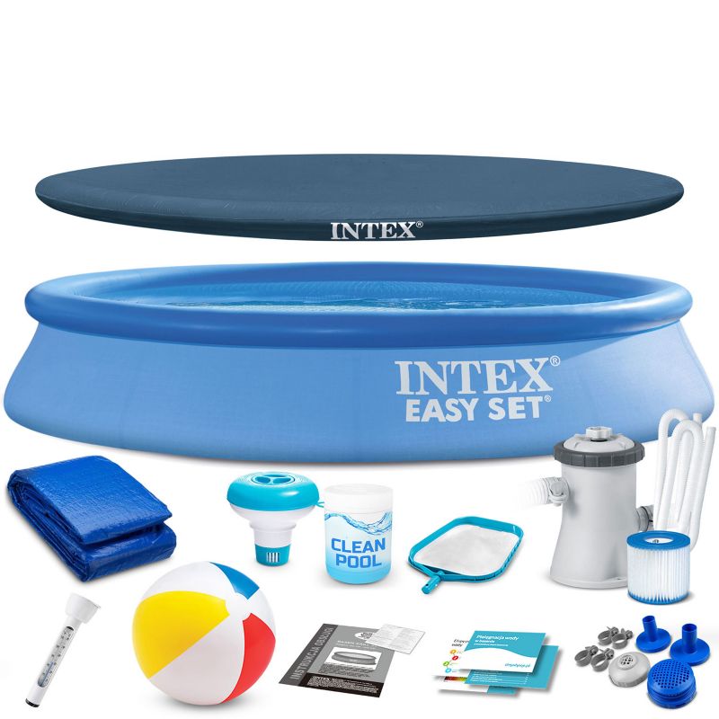 Basen ogrodowy rozporowy Intex 305x61 zestaw 28118-15W1 1szt.