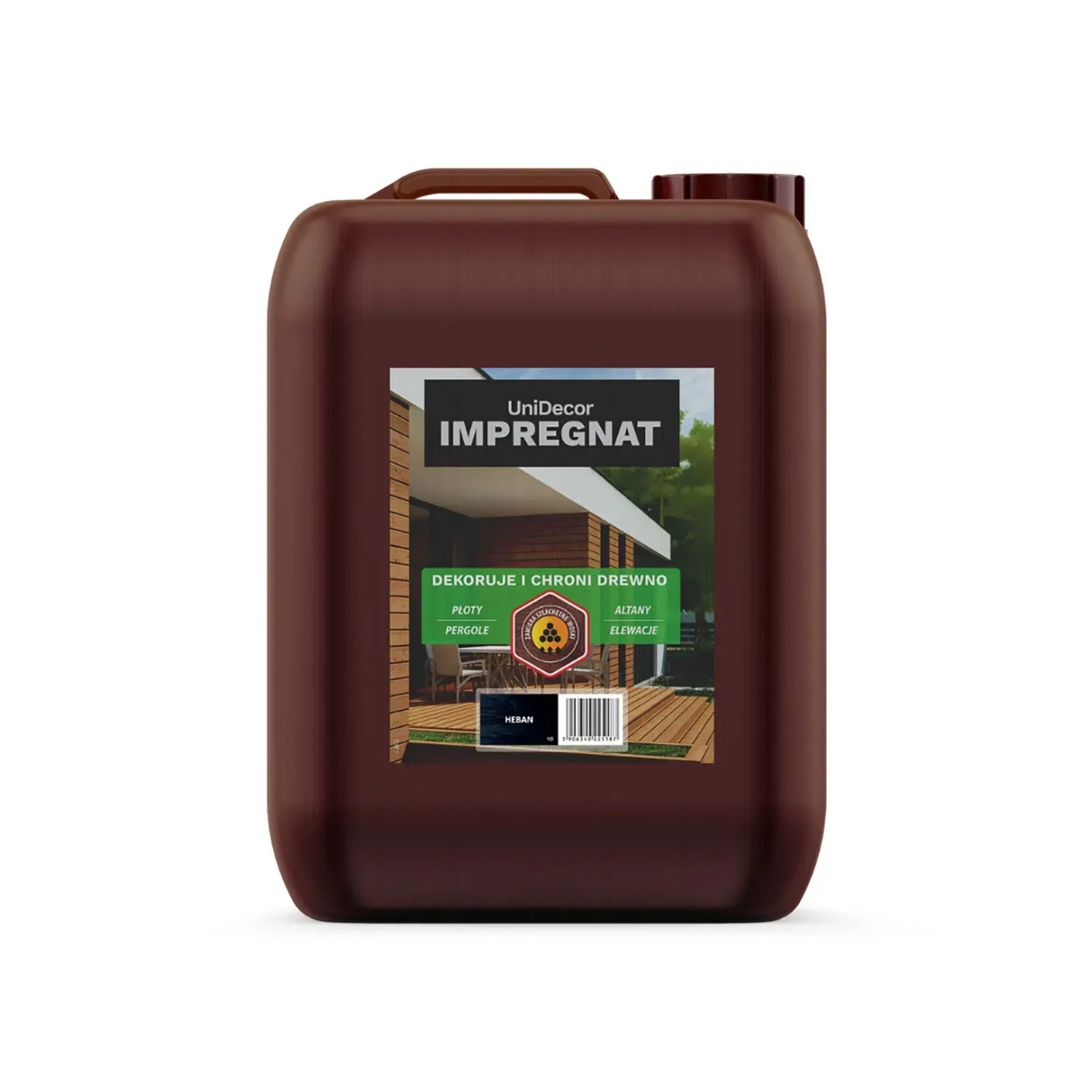 Primacol Impregnat do drewna Unidecor heban 10 l