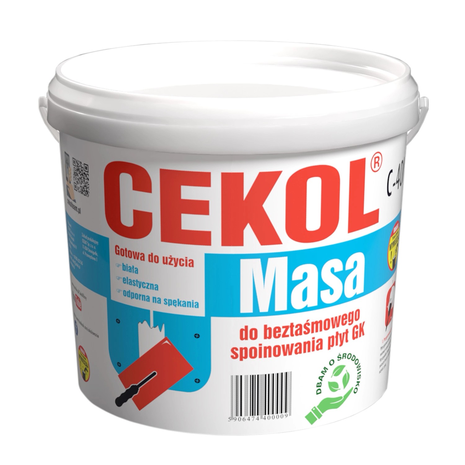 Cekol Masa do spoinow płyt g-k Cekol C40M