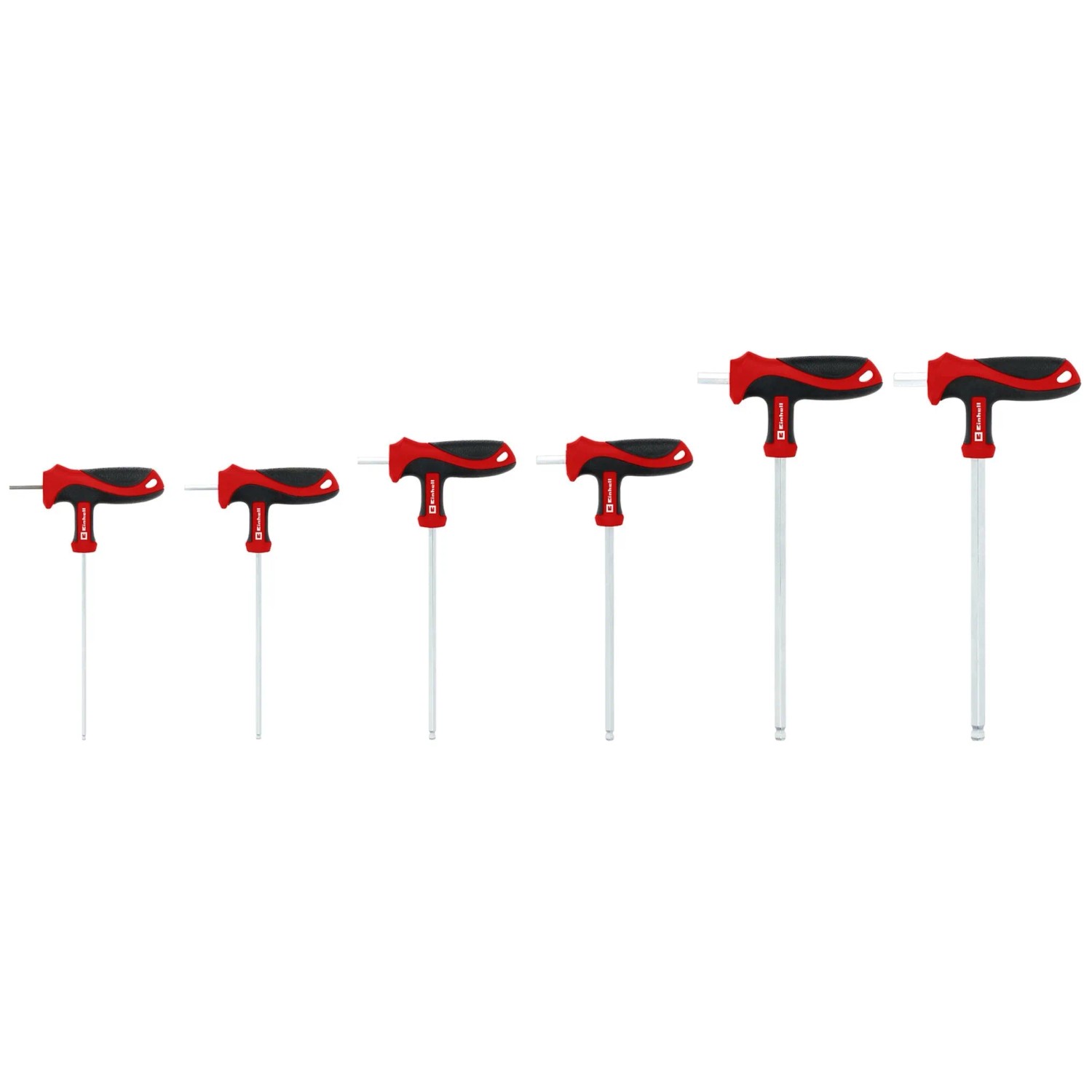 Einhell Zestaw wkrętaków imbusowych z uchwytem T - 6 cz.