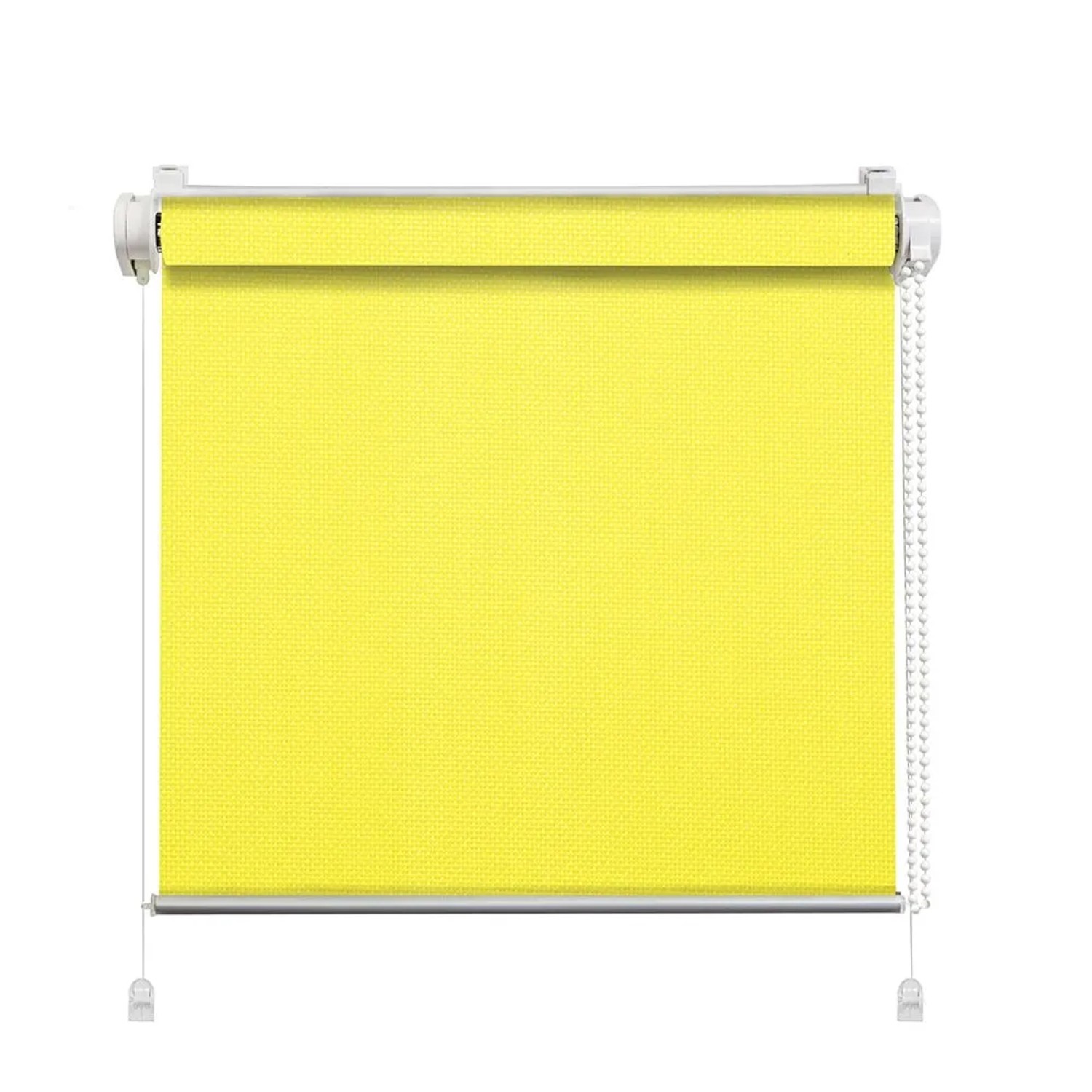 Mini roleta DESIGN CLICK żółta 38 x 140 cm