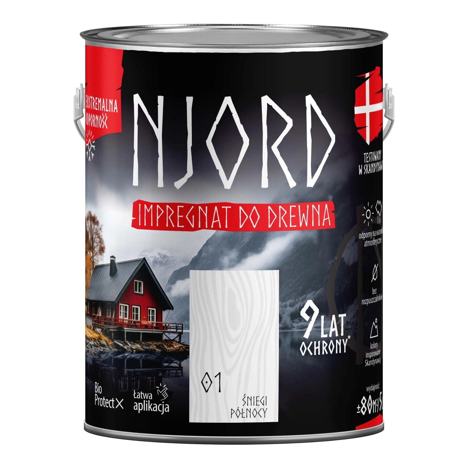 Luxdecor Njord impregnat Śniegi północy 5l