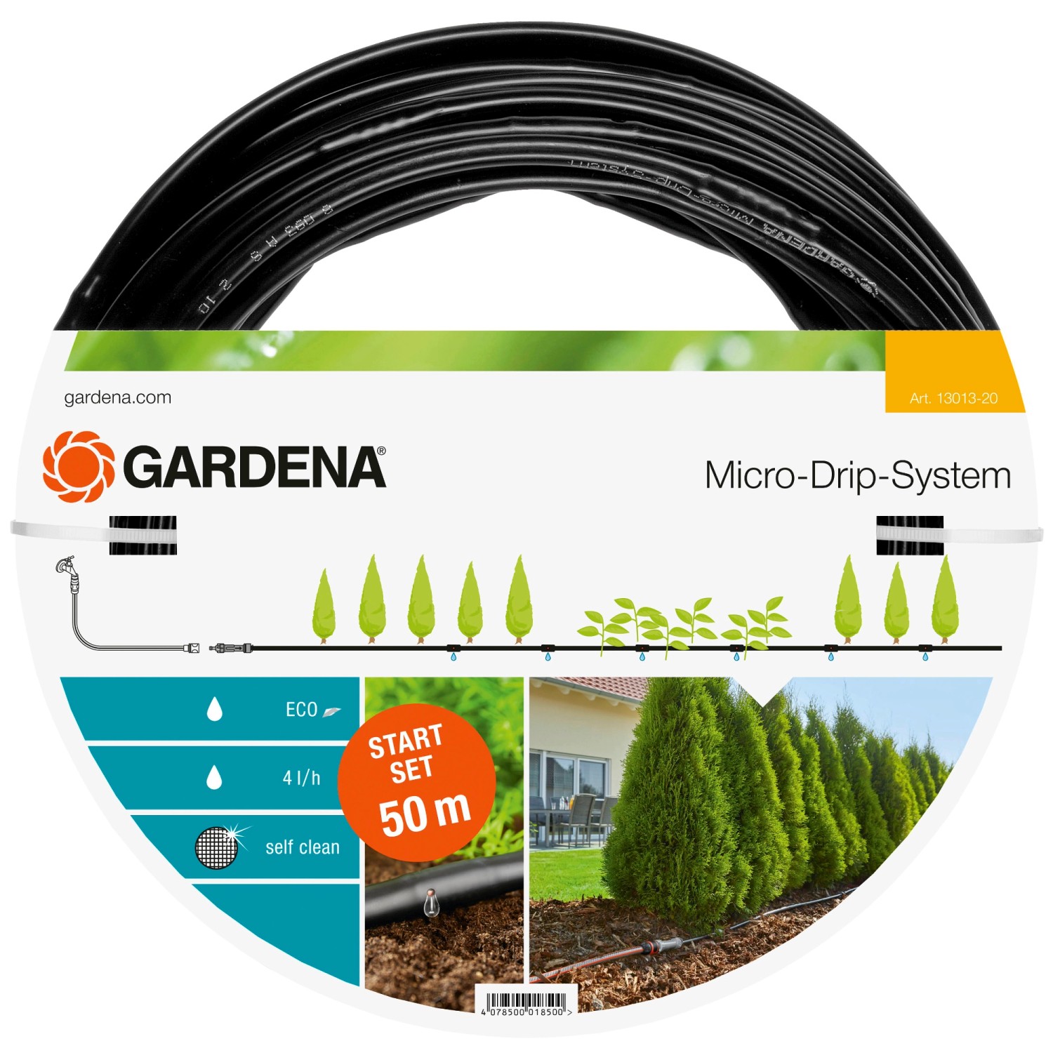 Gardena Linia kroplująca zestaw startowy L, 50 m