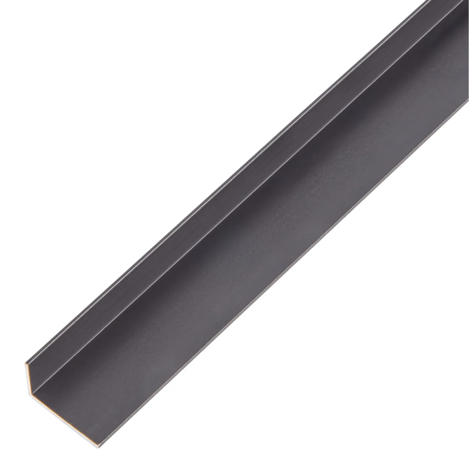 Gust.Alberts Profil kątowy aluminiowy anoda czarna 20x10x1 mm 2m