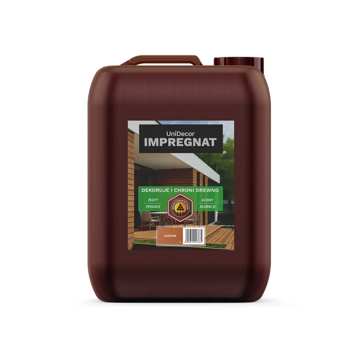 Primacol Impregnat do drewna Unidecor kasztan 10 l