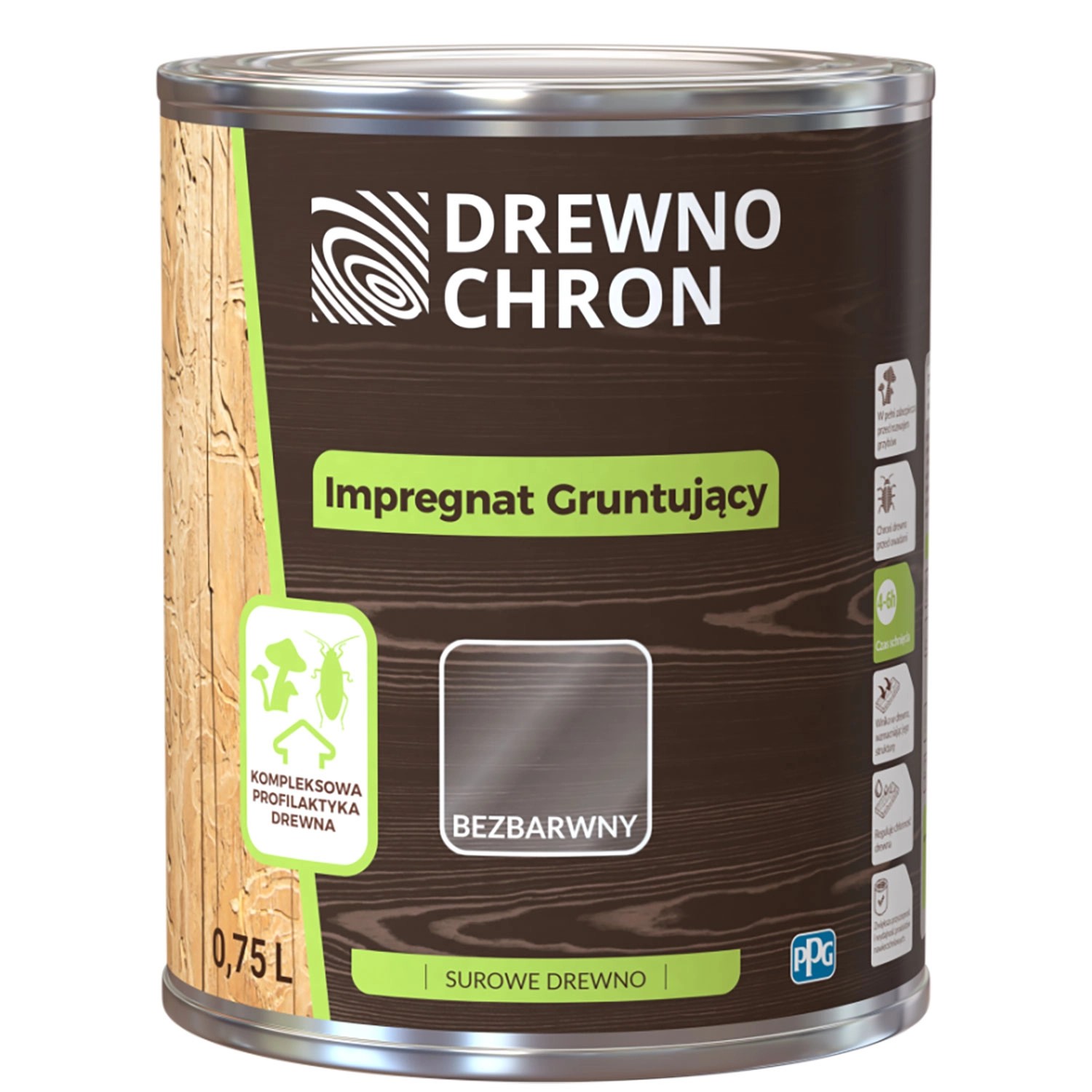 Drewnochron Impregnat gruntujący 0,75L