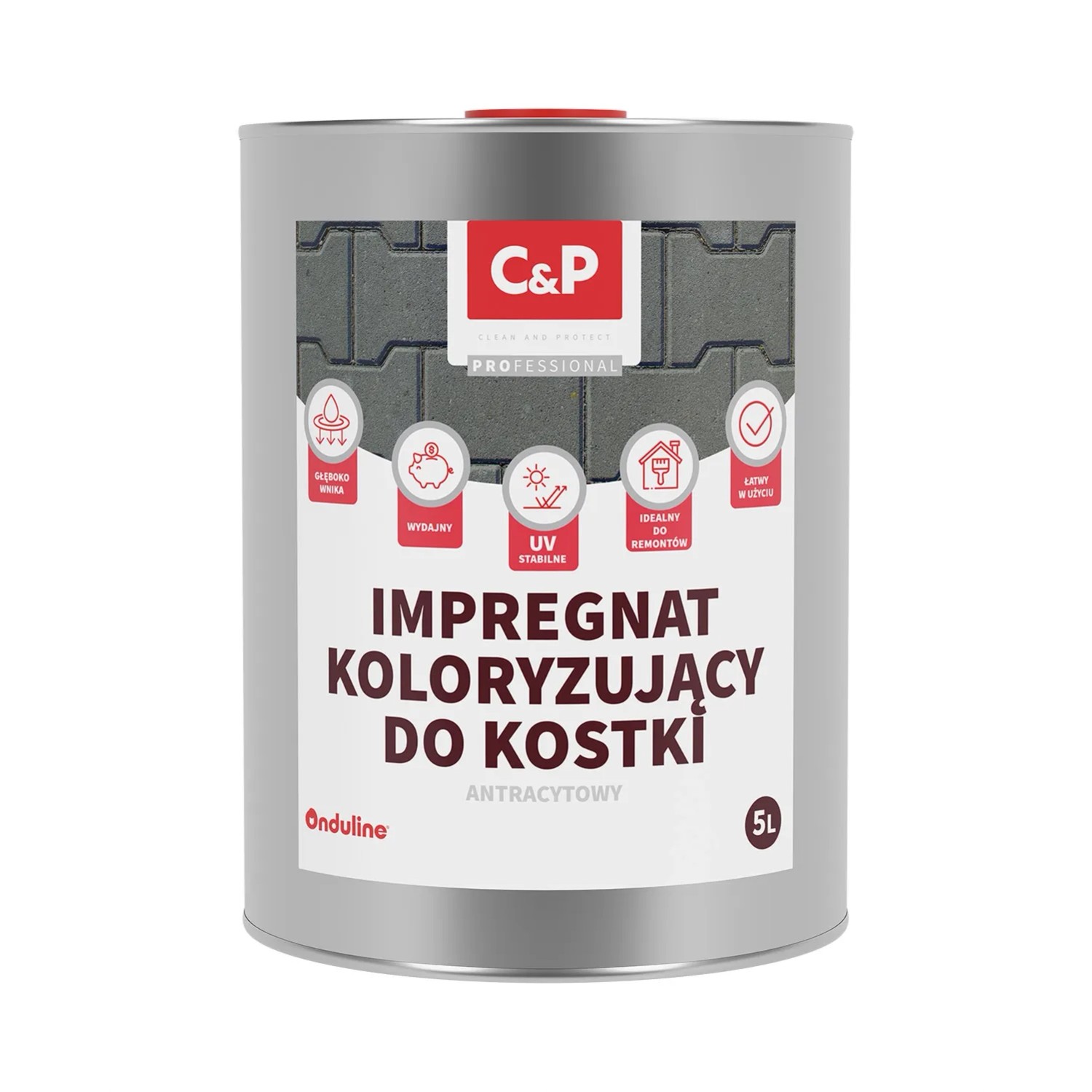 Onduline C&P Impregnat do kostki antracyt 5l