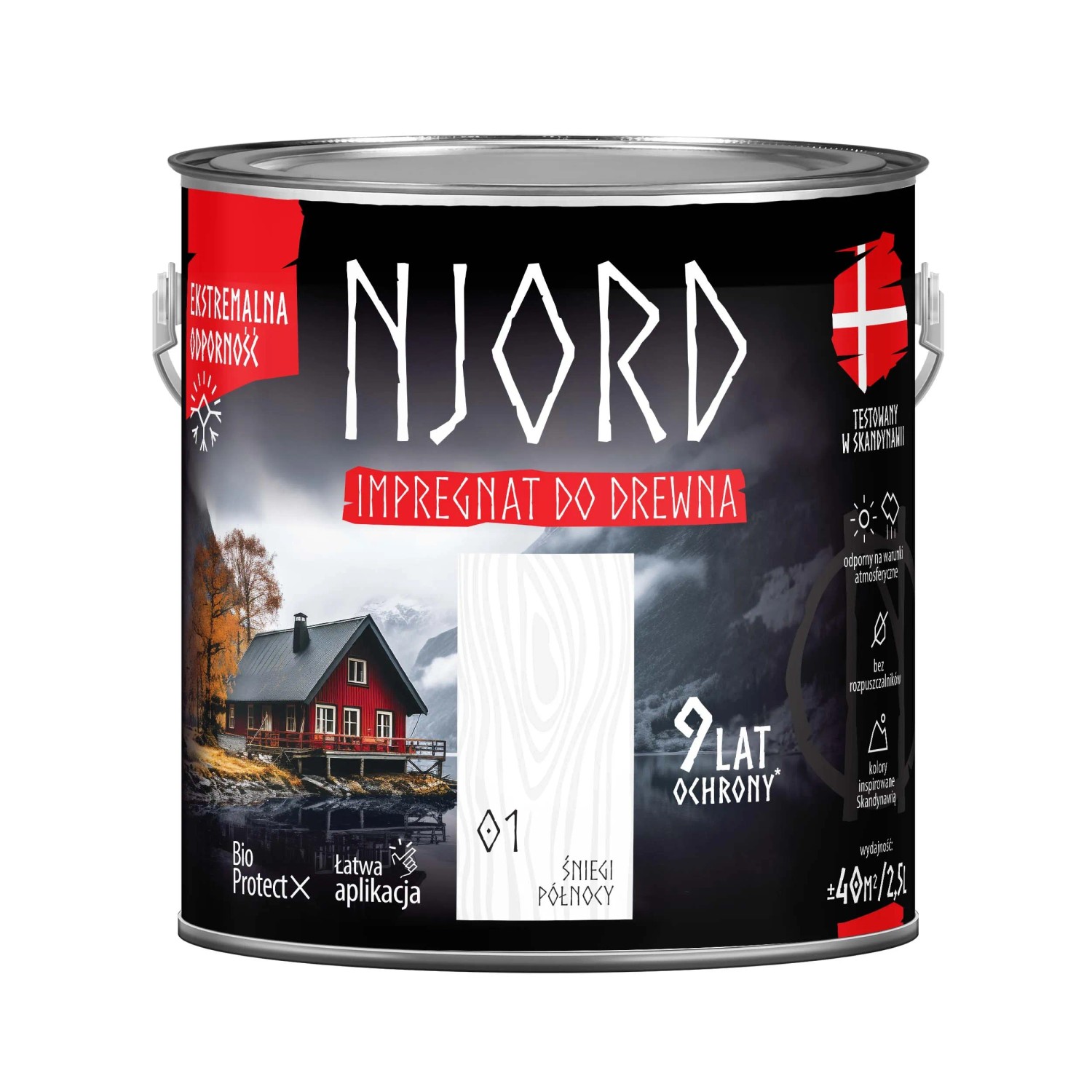 Luxdecor Njord impregnat Śniegi północy 2,5l