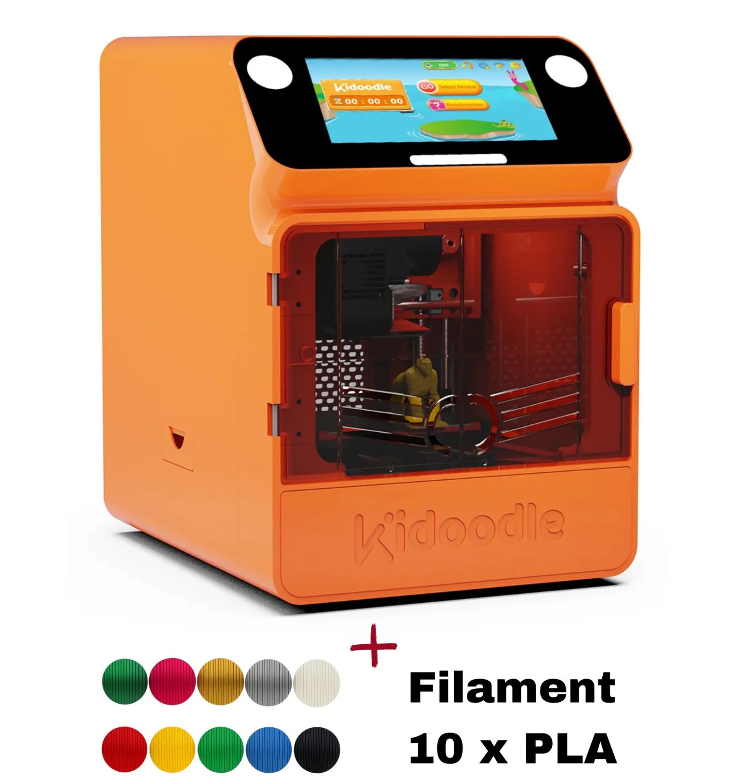 Zestaw startowy KID drukarka 3D Kidoodle + 10 x filamenty PLA