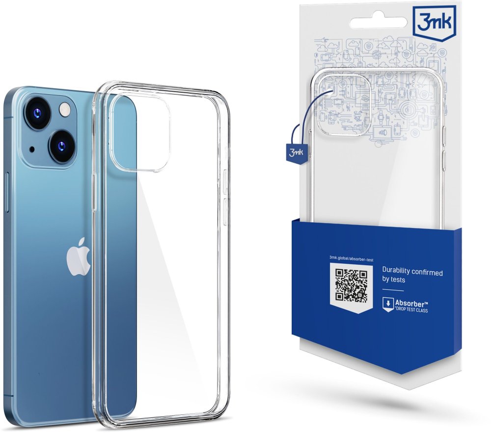 Etui na telefon 3mk Clear Case, do iPhone 13 Mini, transparentny