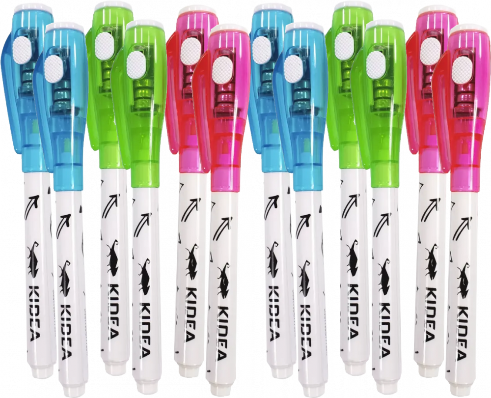 12x Magiczny długopis Kidea, 1 sztuka, mix kolorów