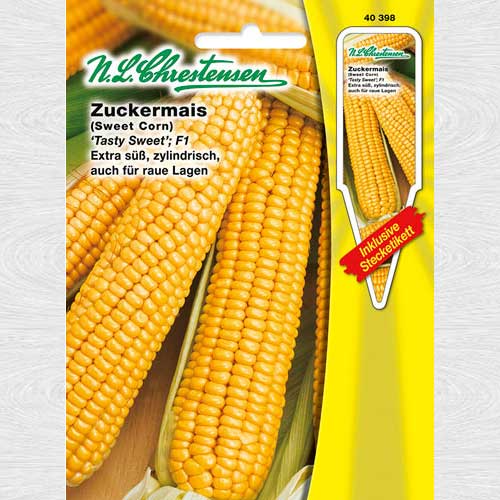1 pac, Porumb zaharat Tasty Sweet F1 - Semințe: Mod de ambalare: 1 pac