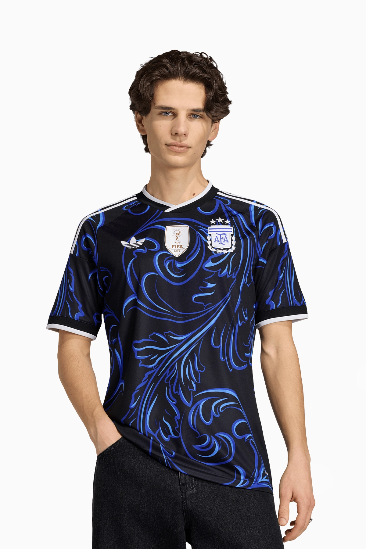 Koszulka Reprezentacji Argentyny adidas Originals 2026 Wyjazdowa Replica - Czarny