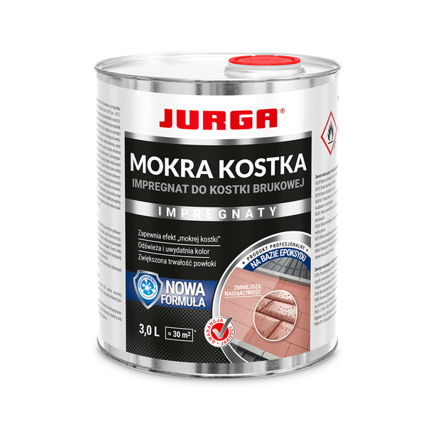 Impregnat do kostki brukowej Jurga - Mokra Kostka Rozpuszczalnik - 3L