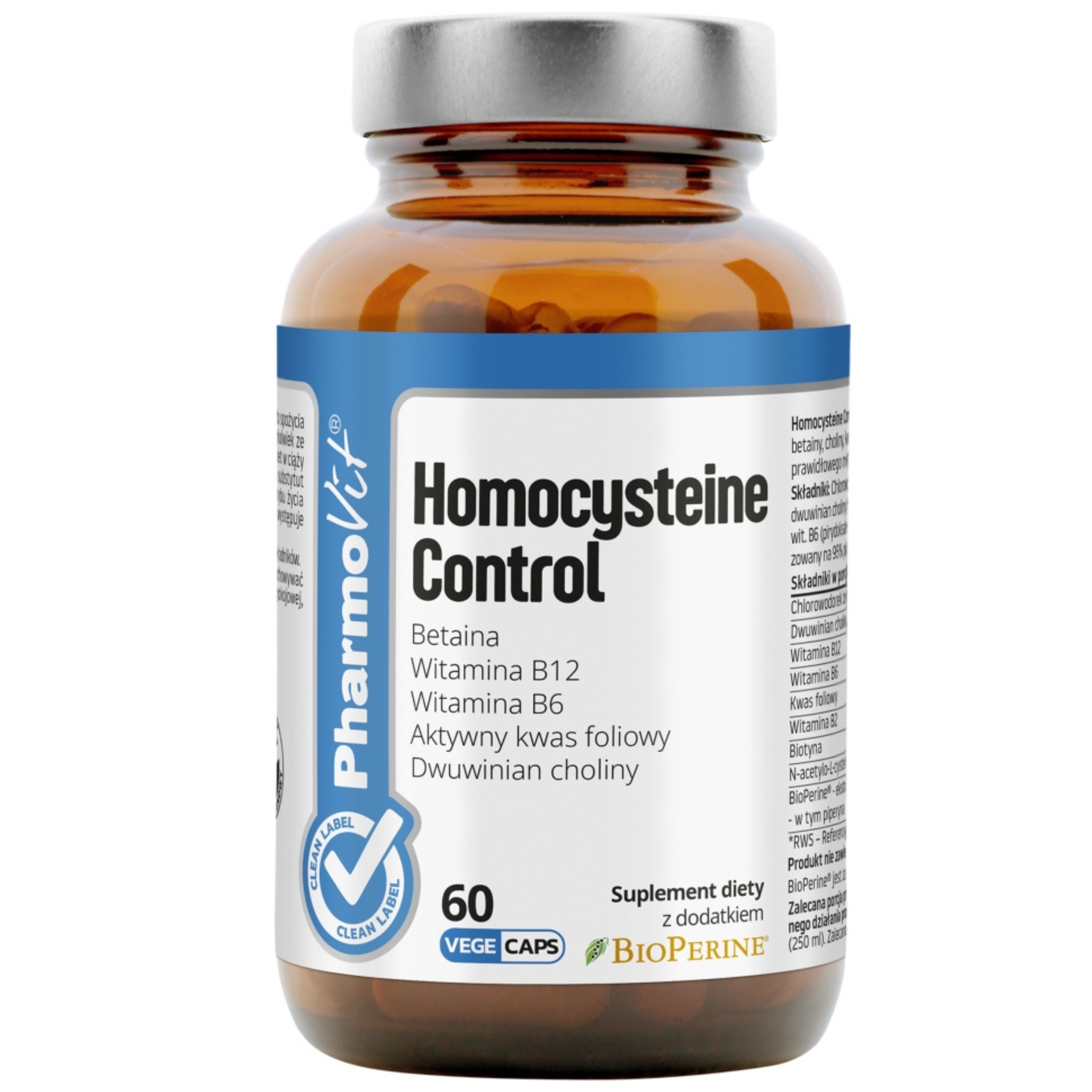 Pharmovit homocysteine control, 60 kapsułek