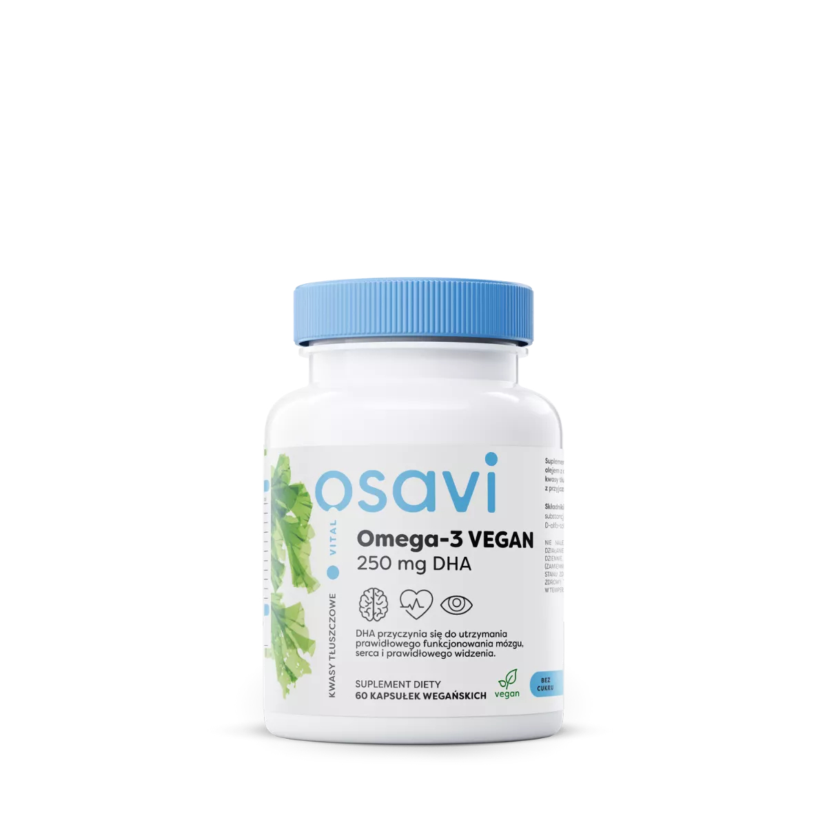 Osavi omega-3 250 mg vegan, 60 kapsułek