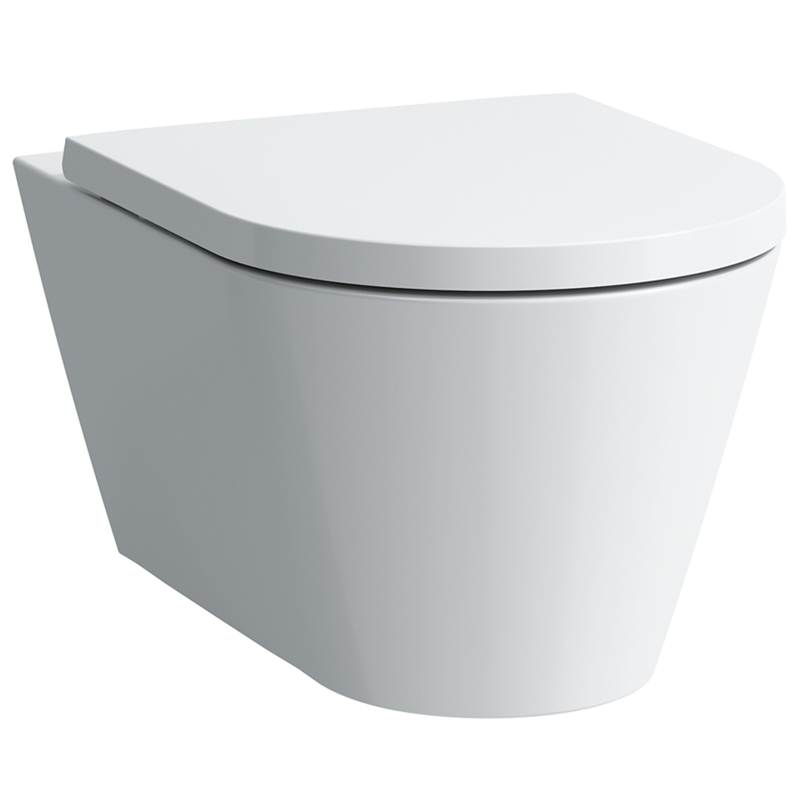 Laufen Kartell zestaw miska z deską wisząca biały H8663330000001