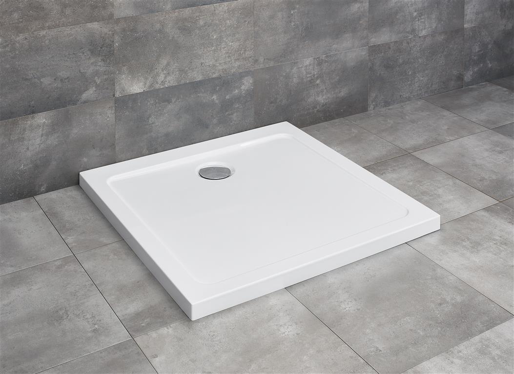 Radaway Doros Plus C brodzik 80x80 cm kwadratowy biały SDRPC8080-01
