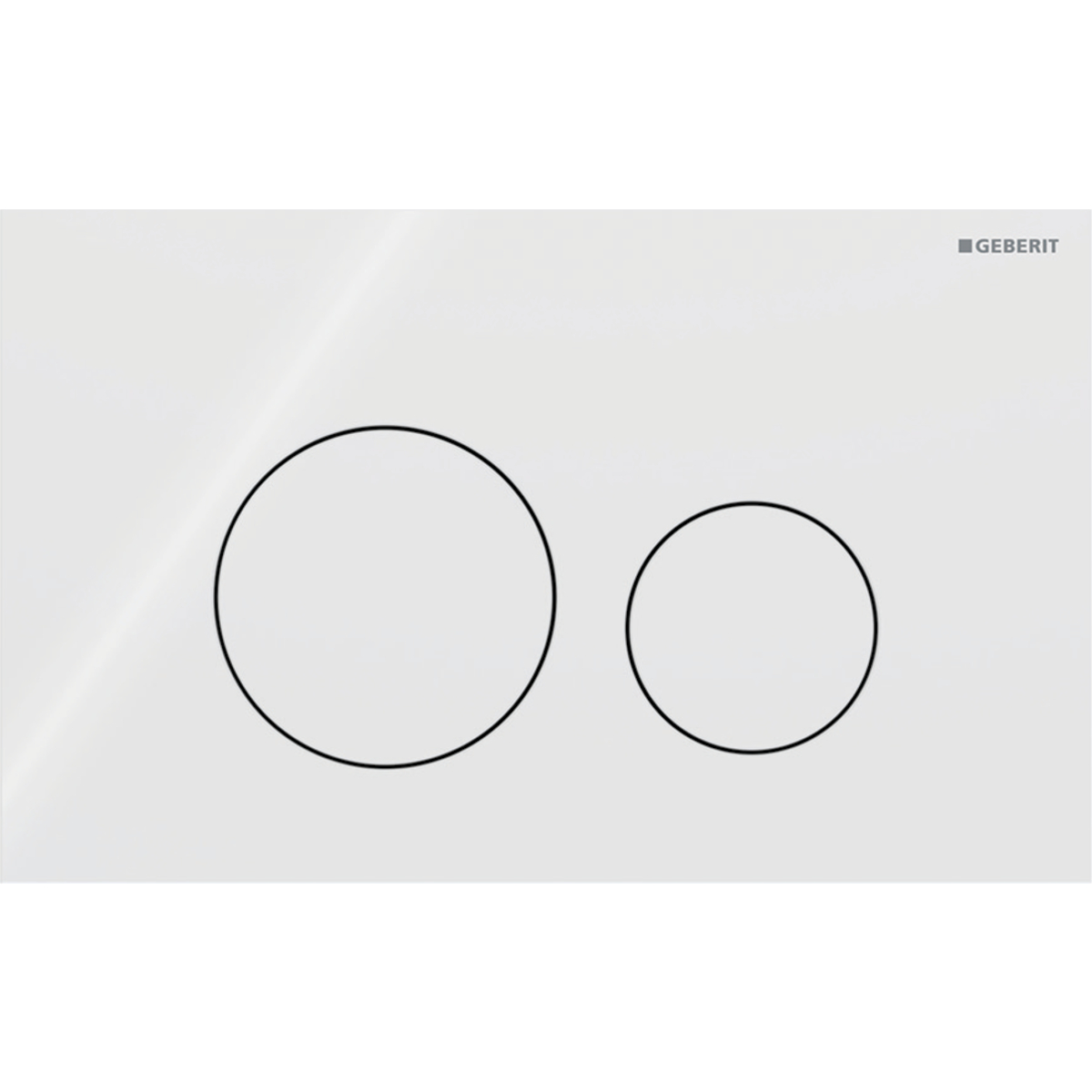 Geberit Sigma40 przycisk spłukujący do WC biały 115.628.SI.1 - Wysyłka w 24h