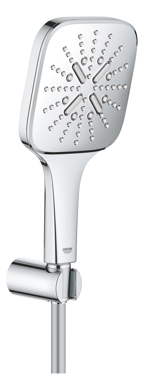 Grohe Rainshower Smartactive 130 Cube zestaw prysznicowy ścienny chrom 26589000
